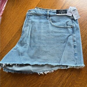 Abercrombie & Fitch Light Blue Jean Shorts